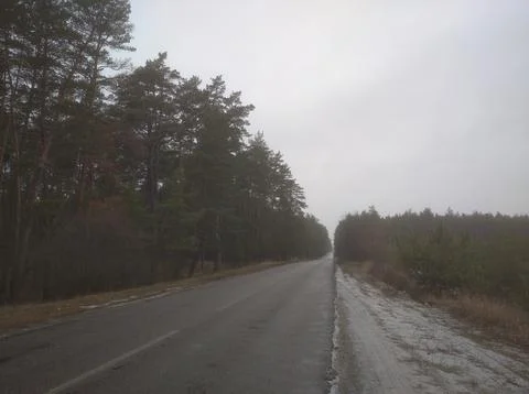 Road going into the distance Foto stock