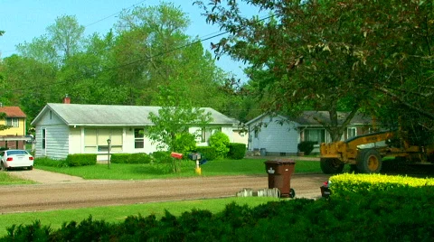 Road Grader 03 Stock Footage 726602