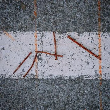 The road ground  texture pattern Stock Photos