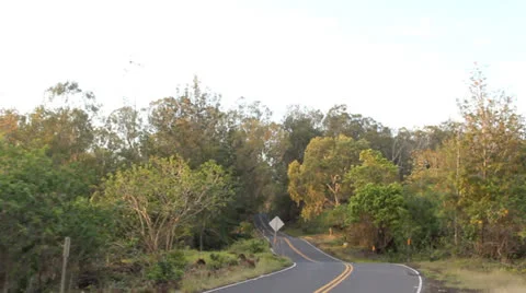 Road to Hana in Maui Stock Footage 25683046