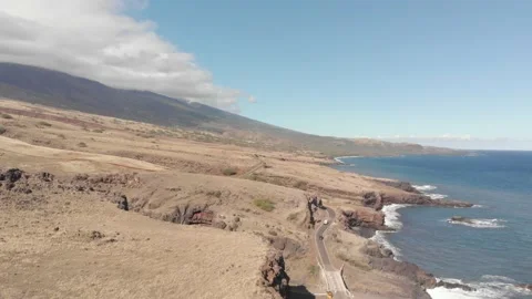 Road to Hana random drone Shot Stock Footage 202289361