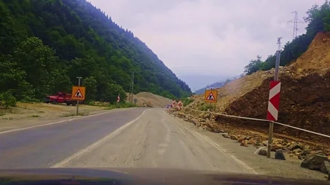 A road that has been. Stock Footage 284626346