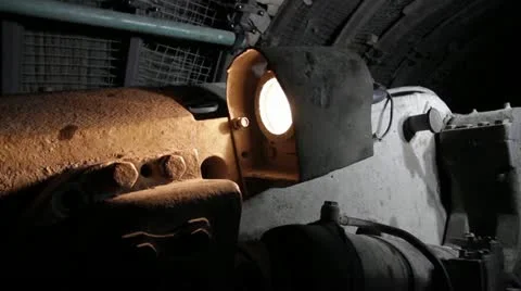 Road header machine 库存影片 12225343