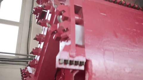 Road heading machine Stock Footage 105407398