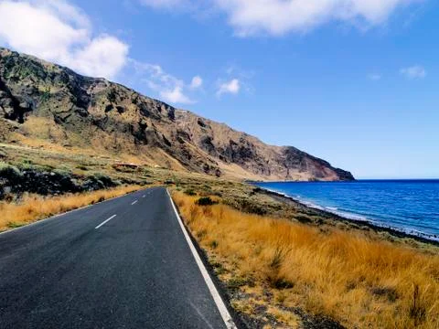 Road on hierro Stock Photos