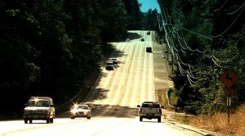 Road Highway Stock Footage 8560272