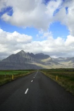 Road to the hills Stock Photos