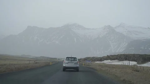 Road in iceland Video stock 131179875