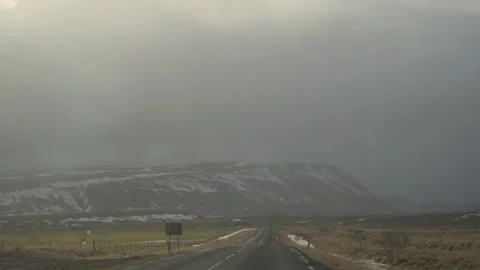 Road in iceland Video stock 131179904