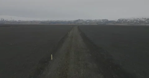Road in Iceland Stock Footage 228655513