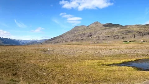 On the road Iceland Stock Footage 333332961