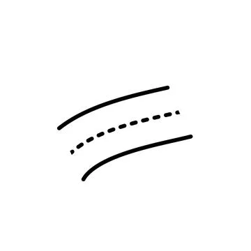 Road Icon Ideal for Navigation Apps Stock Illustration