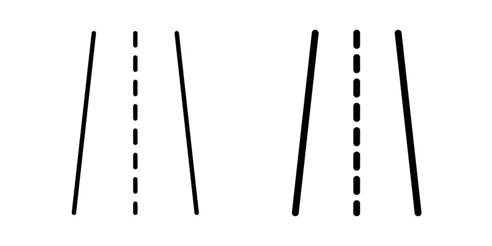 Road icon or illustration vector symbols 스톡 일러스트