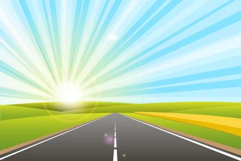 Road Stock Illustration