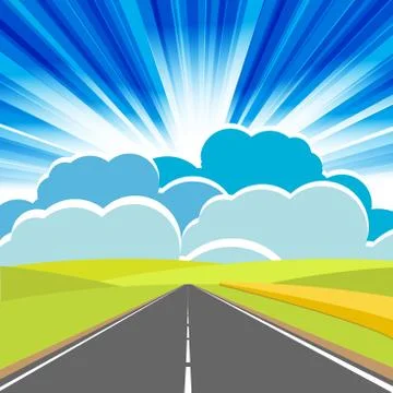 Road Stock Illustration