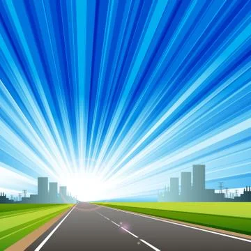 Road Stock Illustration