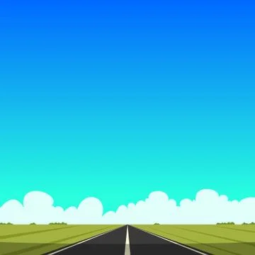 The Road Stock Illustration