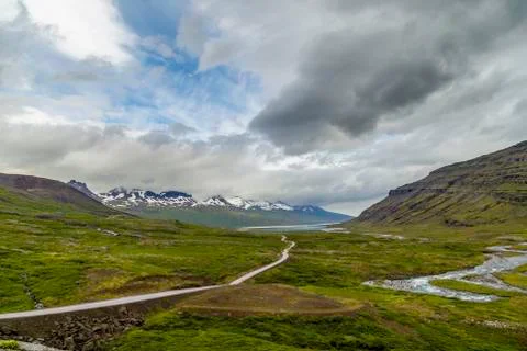 Road to the interior Stock Photos