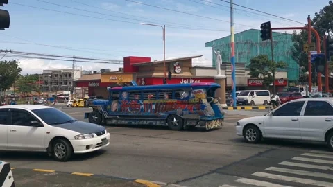 Road Intersection Marikina City Stock Footage 149114886