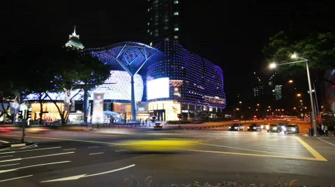 Road intersection timelapse  Stock Footage 674006