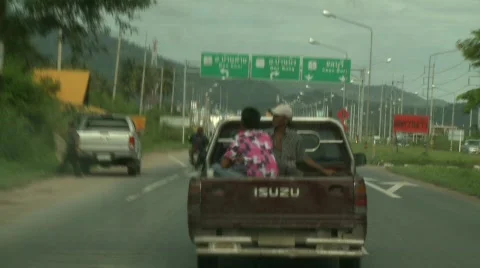 Road junction Stock Footage 485247