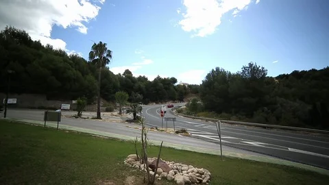 Road junction Video stock 75216824