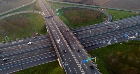 Road junction Video stock 99906222