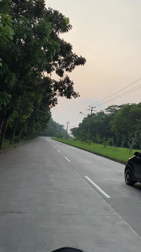 Road of karawang city 库存影片 243396053