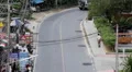 Road in Kata Beach in Phuket Island, Thailand, Palm Tree HD Footage