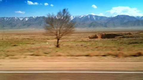 Road landscape 4 Stock Footage 11158732