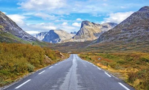 Road landscape Stock Photos