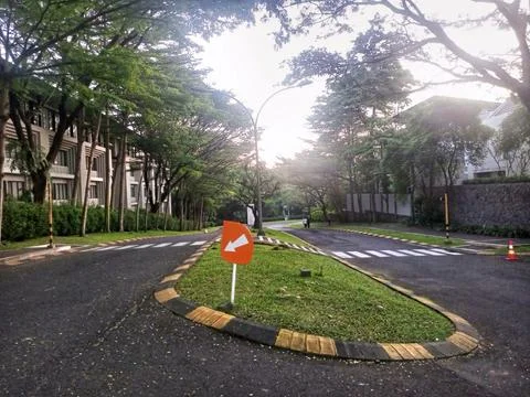 Road landscape Foto stock