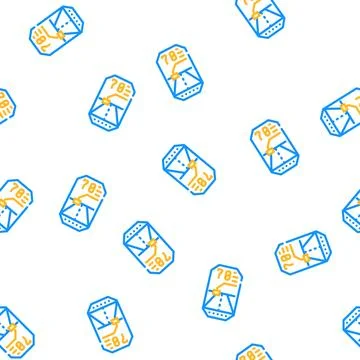 Road lidar viewfinder vector seamless pattern イラスト素材