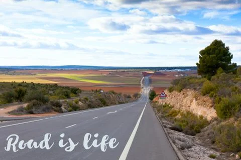 Road is Life Stock Photos