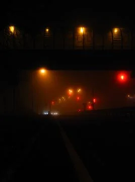 Road lights Foto stock