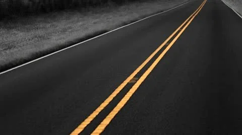 Road lines Stock Footage 8848640