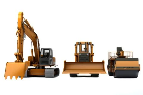Road machinery Stock Photos
