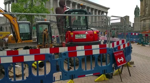 Road maintenance Stock Footage 52225950