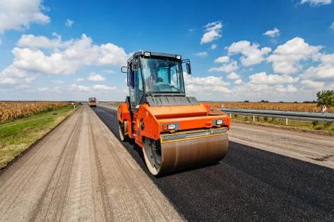 Road making Stock Photos