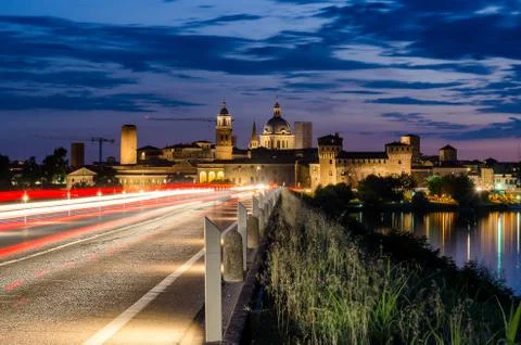 The Road to Mantua Stock Photos
