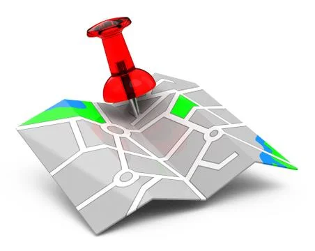 The road map Stock Illustration