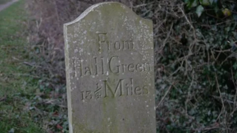 Road marker Stock Footage 247447164