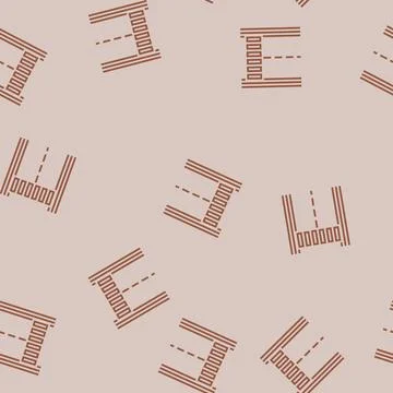 Road marking civil engineer line seamless pattern イラスト素材