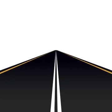 Road markings Stock-Illustration