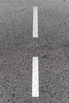 Road markings Stock Photos