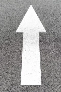 Road markings Stock Photos