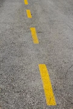 Road markings Stock Photos