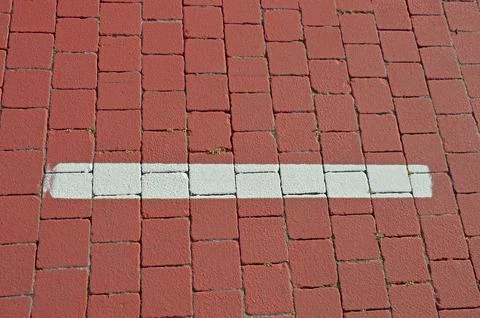 Road markings Stock Photos