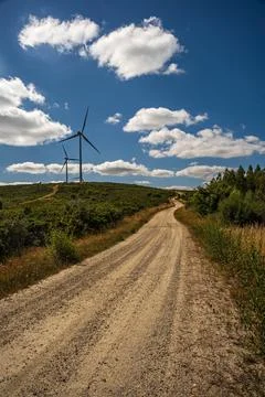 Road to the Mills Stock Photos
