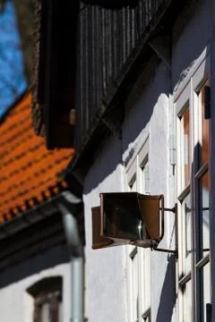 Road mirror Stock-Fotos